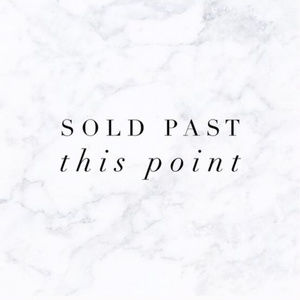 All Items are Sold Past this Point